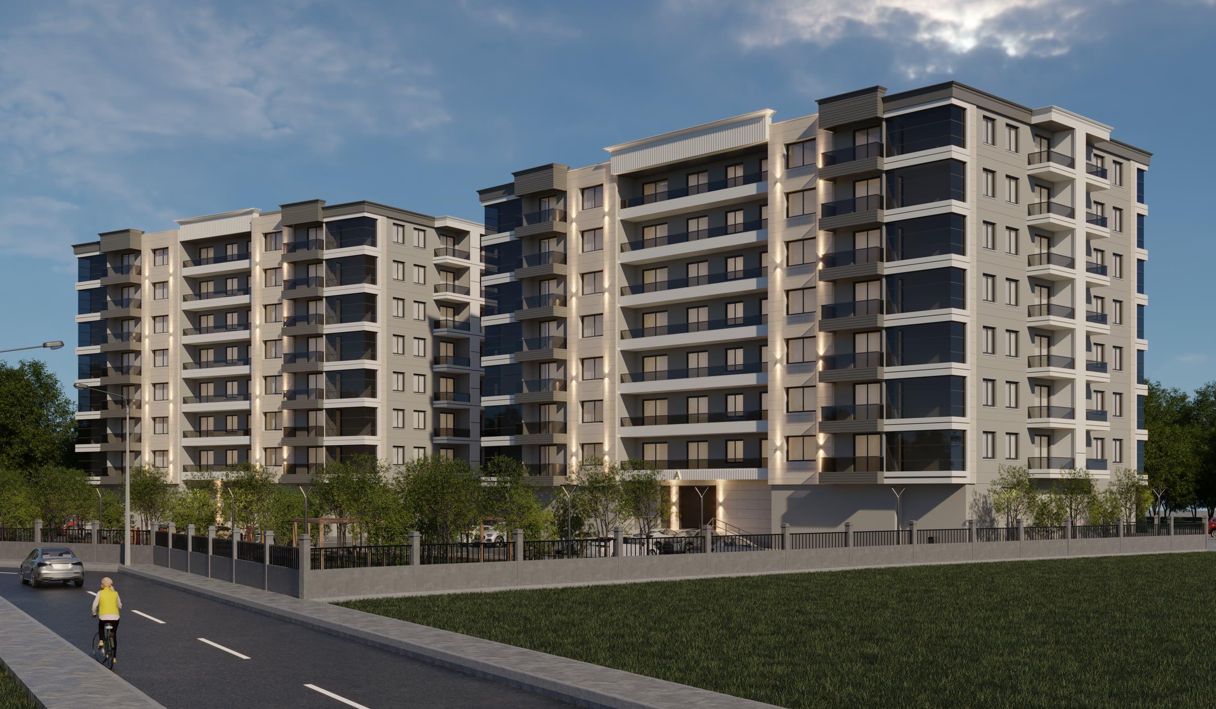 Pera Park dış cephe açı görünümü